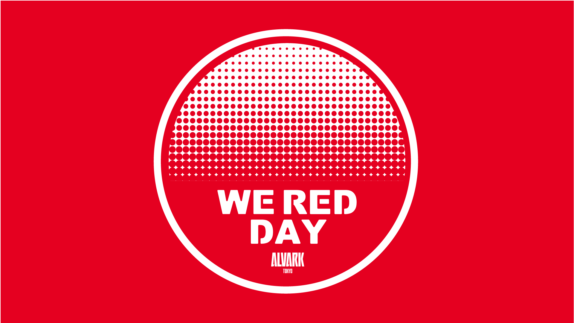 WE RED DAY開催！