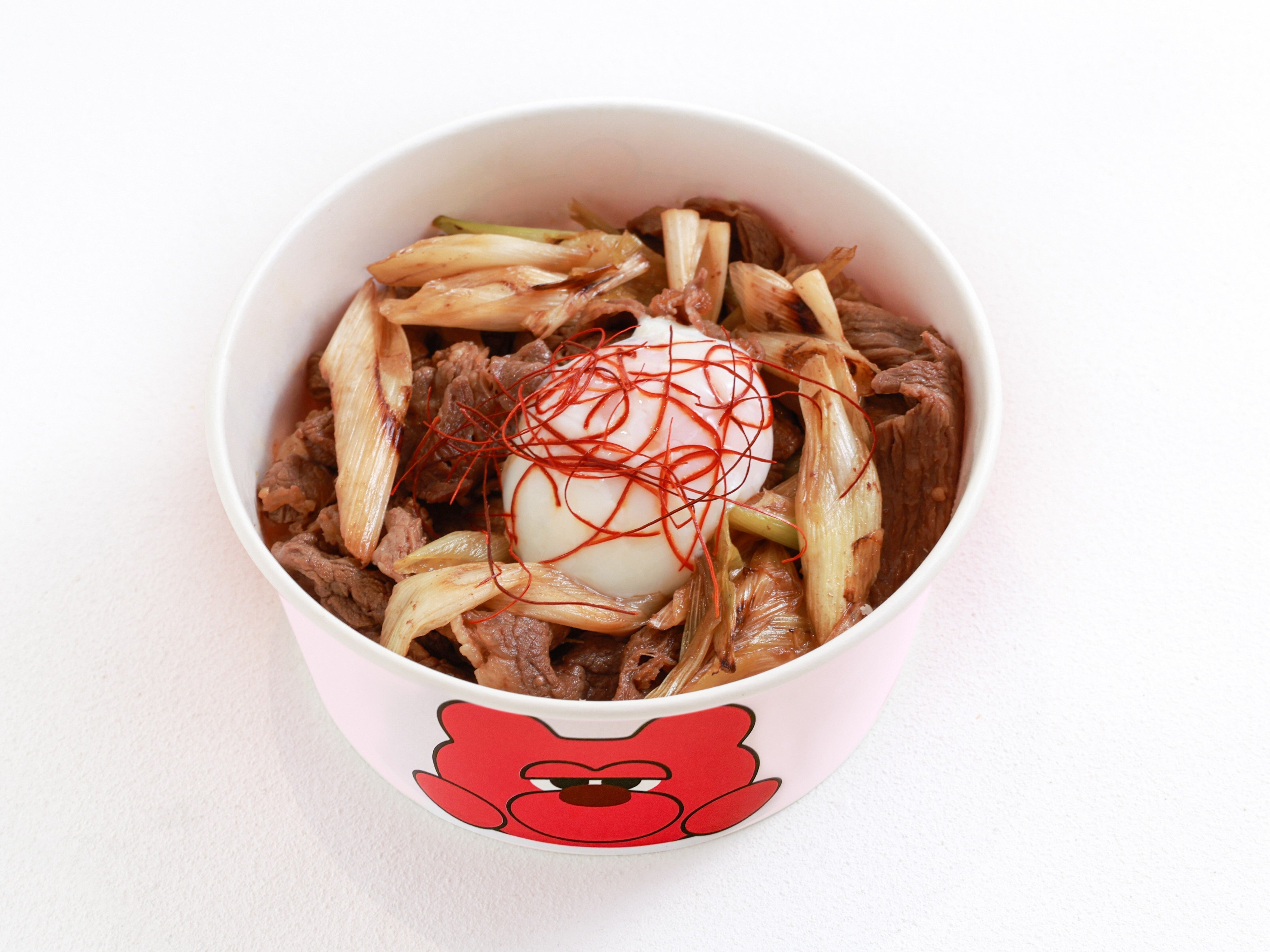 関西風すき焼き丼