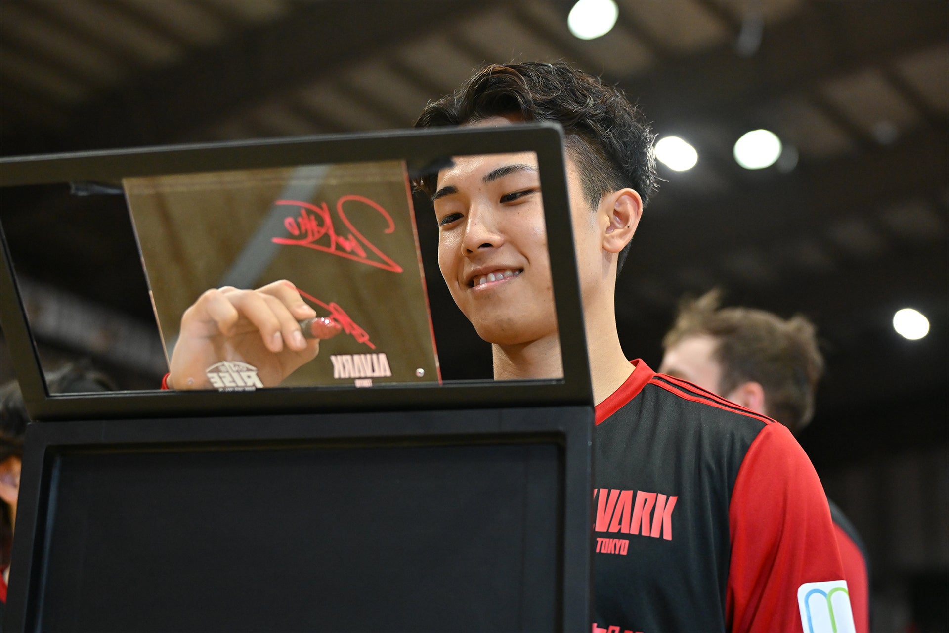 選手の写真