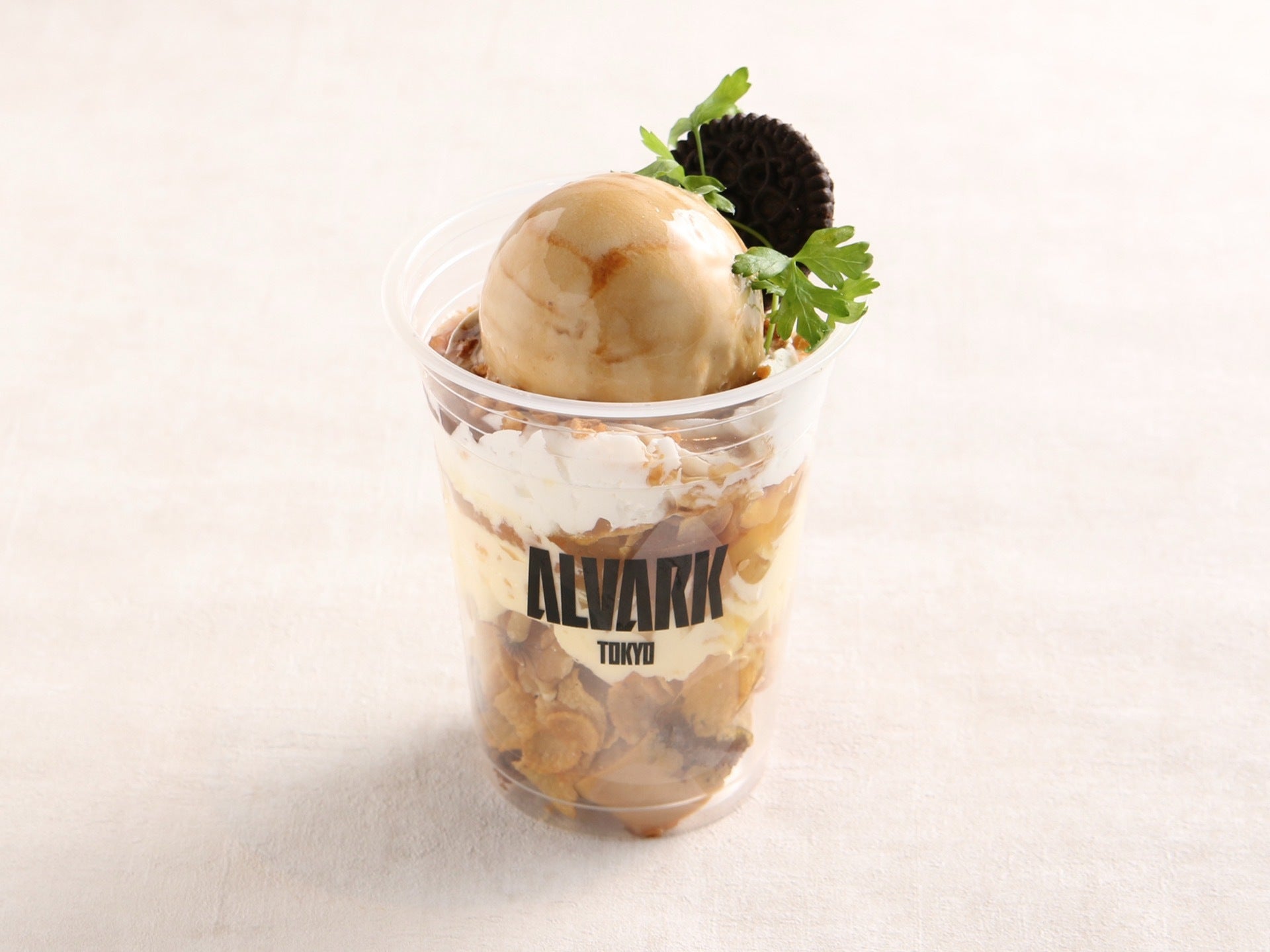 大倉 颯太選手「贅沢キャラメルパフェ」