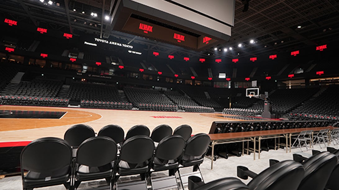 ベンチサイド2列