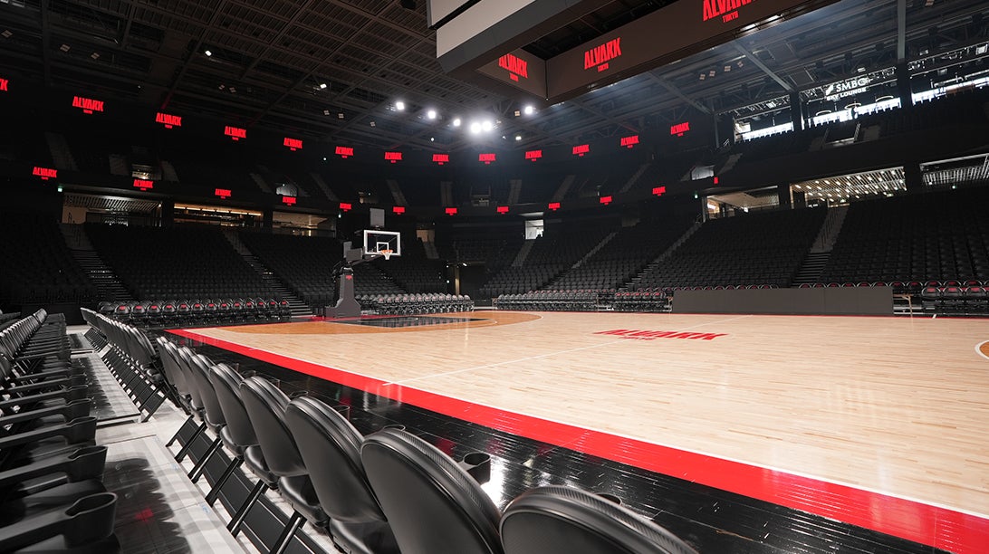 コートサイド2列