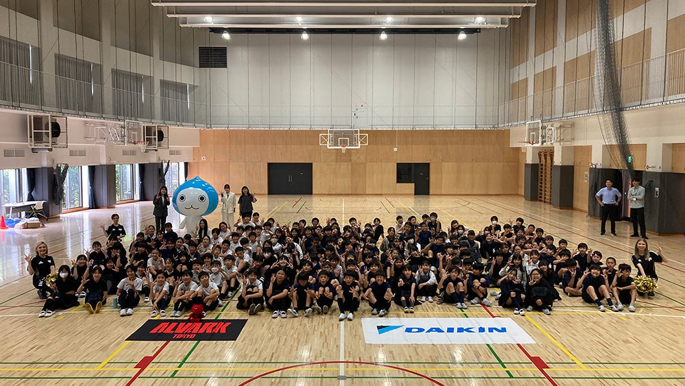 ダイキン×アルバルク東京 江東区立有明西学園でのSDGｓ出張授業実施報告