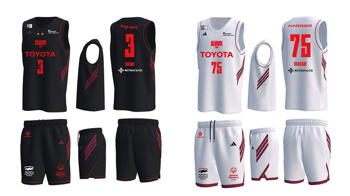 ALVARK TOKYO ユニフォーム 2XL ブラック 2026-27シーズンユニフォームデザイン決定 | アルバルク東京