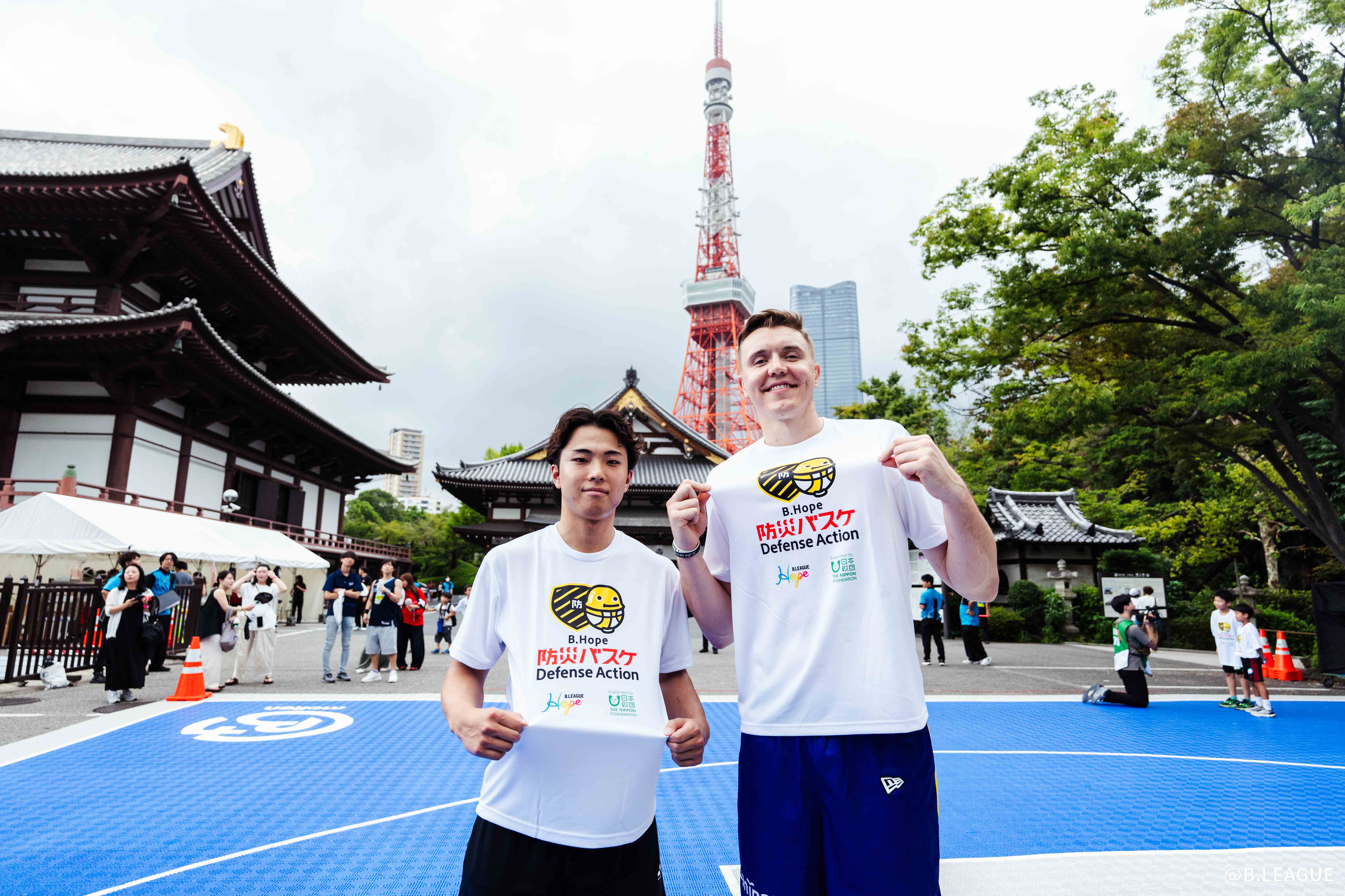 テレビ朝日「And One」 B.Hope 防災バスケ 大倉颯太選手出演のお知らせ