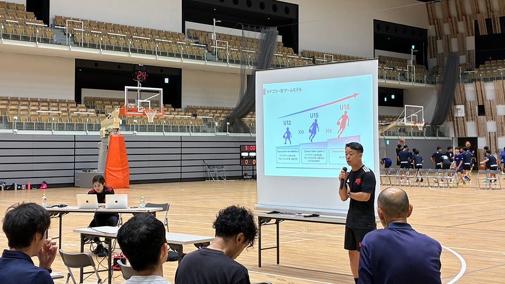 アルバルク東京アカデミーコーチがNIIGATA BASKETBALL SUMMITに参加