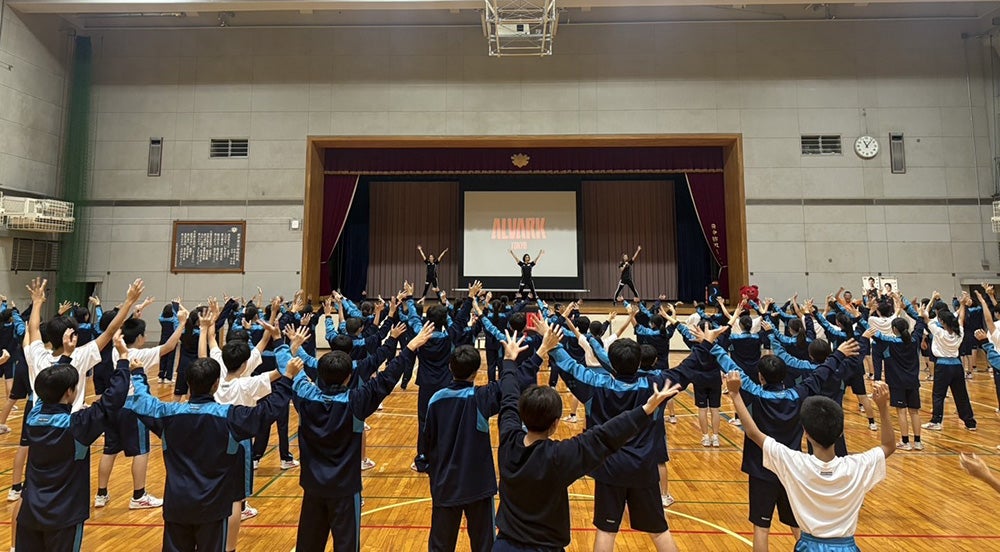 府中市立府中第二中学校 チアダンス教室実施レポート